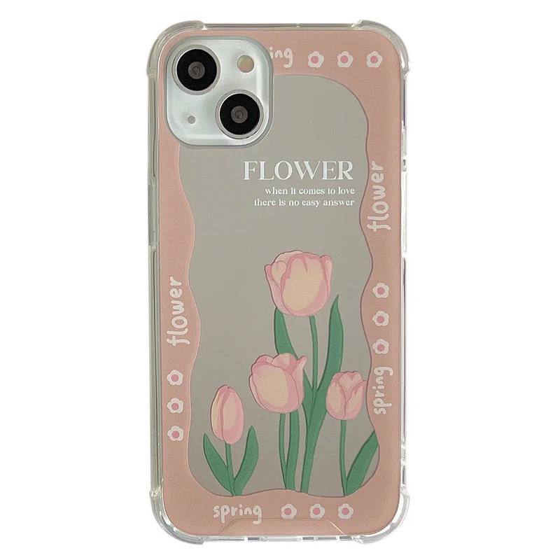 قاب گل لاله آیینه ای Flower mirror